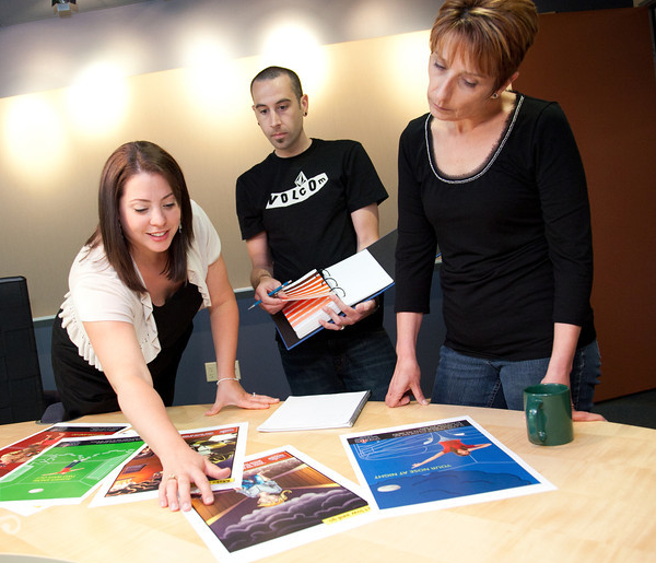 MKP Creative team collaborating